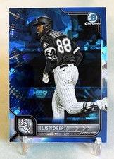 Luis Robert 2022 Bowman Chrome Sapphire #24 Chicago White Sox