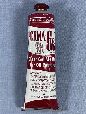 Vtg Permanent Pigments Perma-Gel 150 ml / 5 oz Transparent Extender f/ Oil Paint