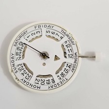 White Quartz Watch Movement With Battery For Swiss ISA 1198 Watch Accessory ppd