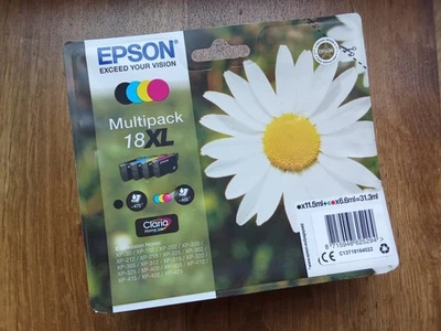 EPSON 18XL Multipack 4 Cartouches encre Noir Cyan Magenta Jaune Expression Home - Photo 1/3