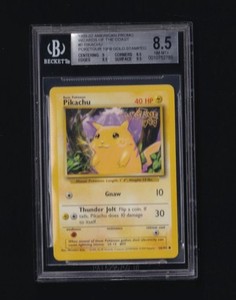 英版ピカチュウ PokeTour1999 - BGS NM-MT+ 8.5 #7 英版ピカチュウ