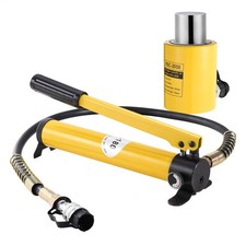 20t Hydraulic Cylinder Jack Single Acting 2 Strokes Solid Hydraulic Ram