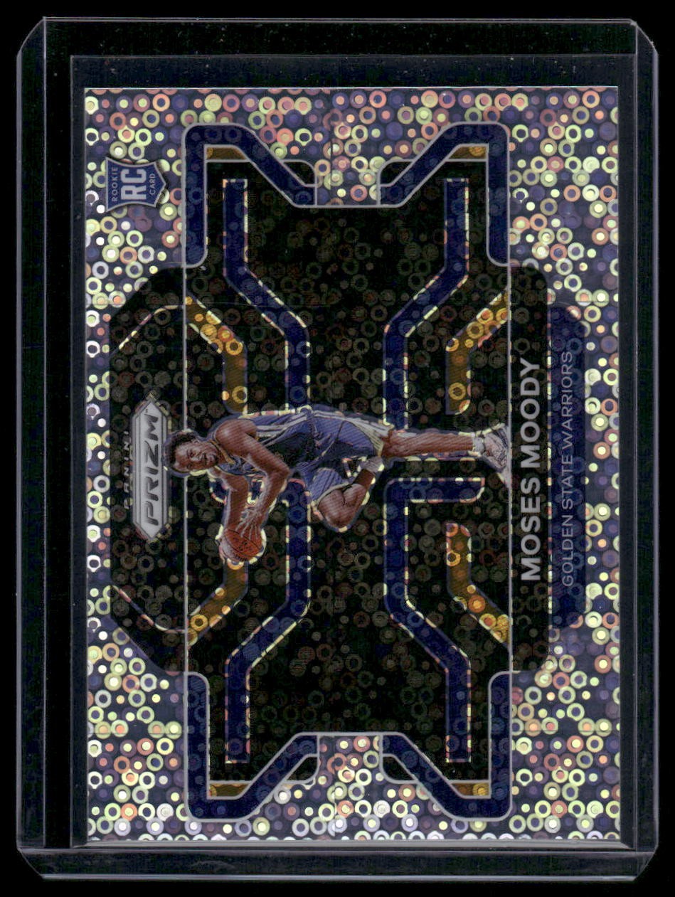 2021-22 Panini Prizm #308 Moses Moody Fast Break