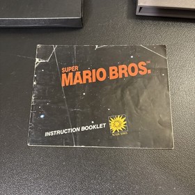 Super Mario Bros. Nintendo NES &bull; 5-Screw,Cartridge and Manual 