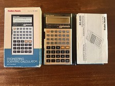 Vintage Radio Shack EC-4035 Scientific Calculator 65-983 Box Manual Case 80s VTG