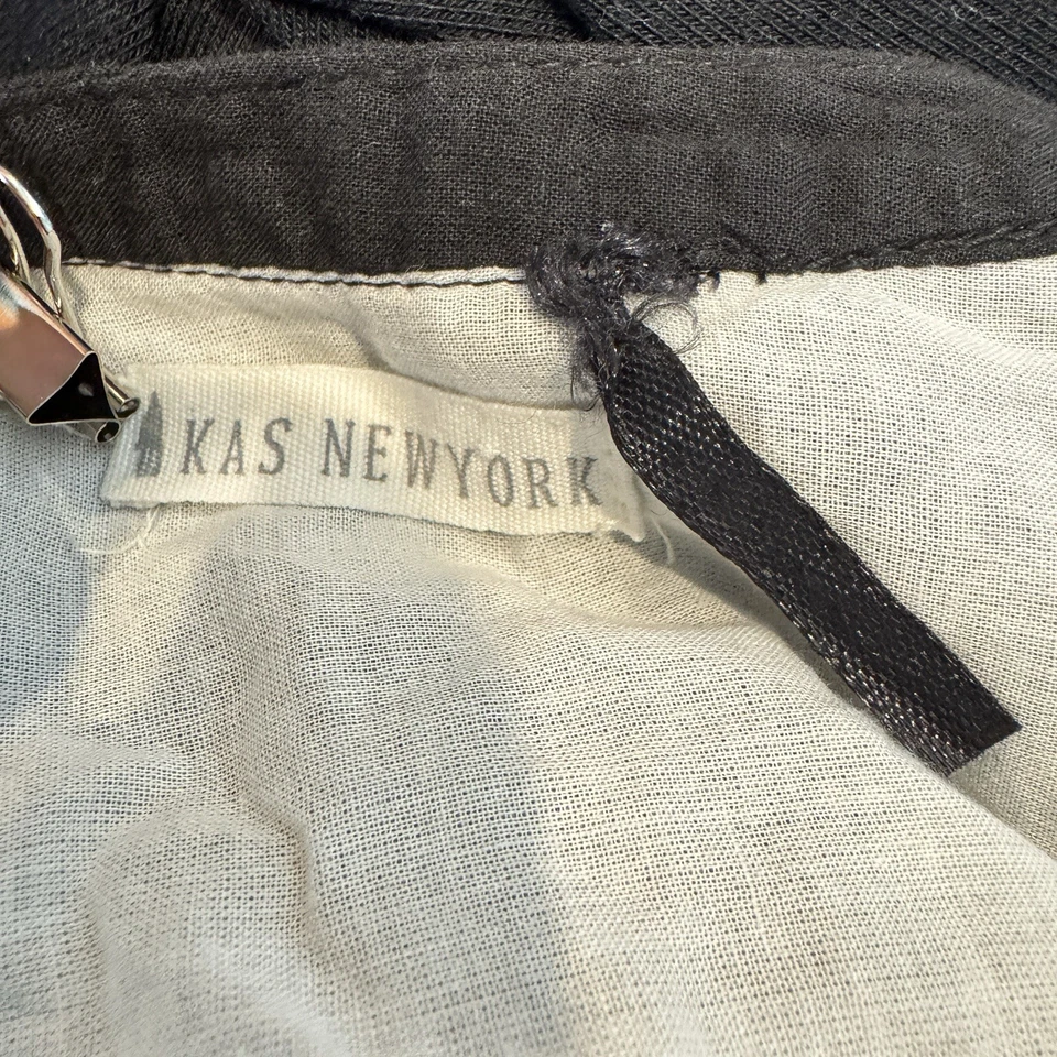 FALDA MIDI PERFORADA 100% ALGODÓN NEGRA KAS NEW YORK Talla 0 Foto 4 de 4