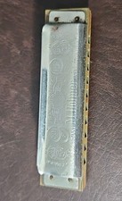 Harmonica M Hohner Marine Band A440 Key of B Made In Germany Vintage