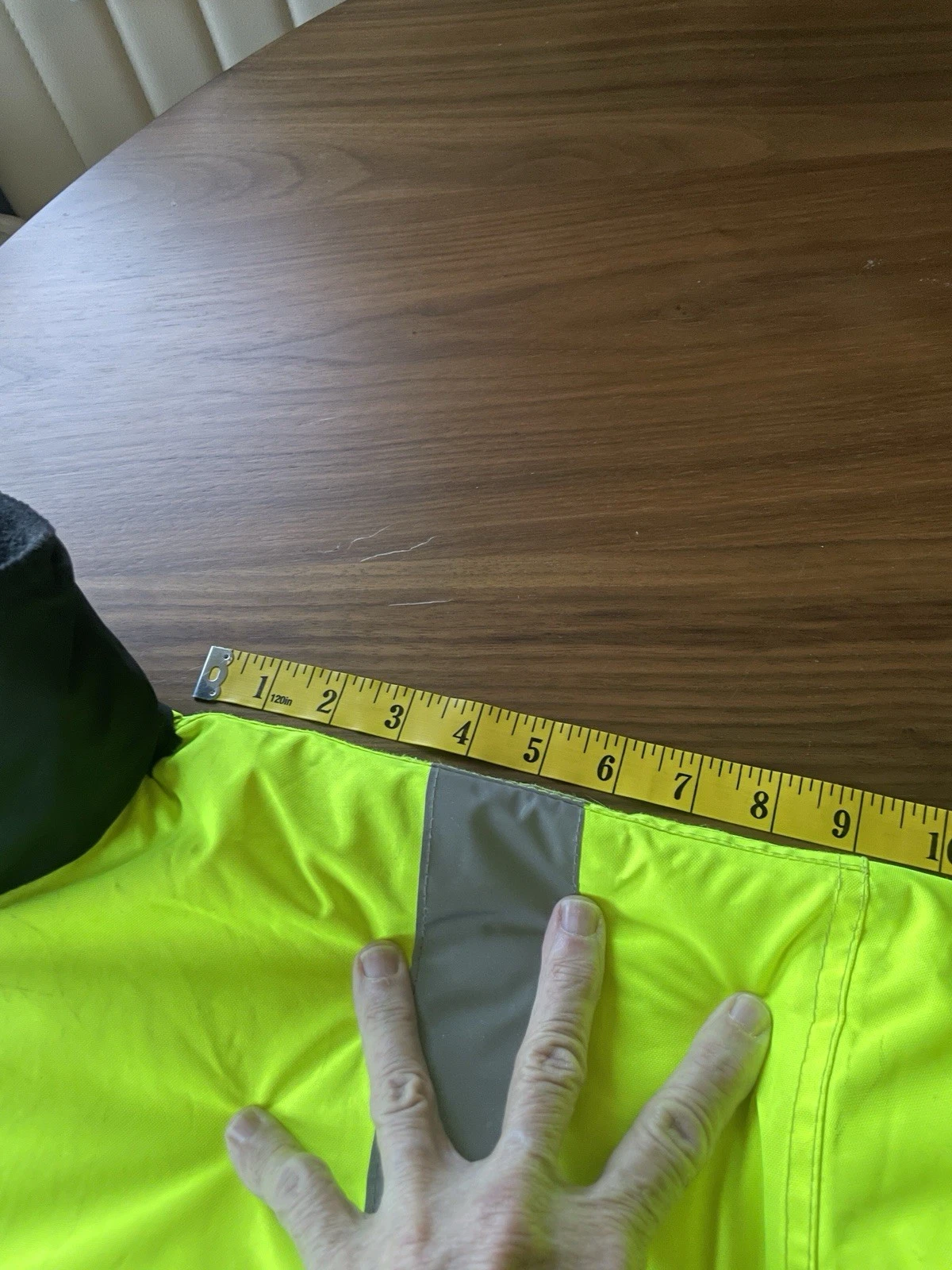 RADWEAR 4X Sz Hi Vis Reflective Safety Bomber Jacket Quilted Liner Construction image 11