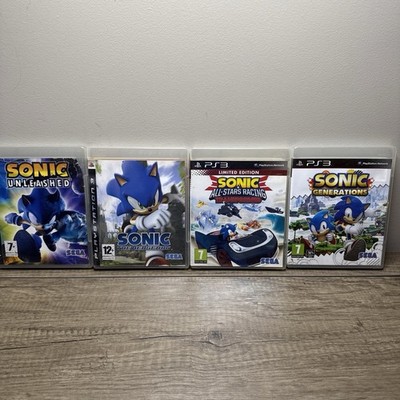 Konvolut Sonic Spiele für PlayStation 3 Generationen Transformed UK PAL  