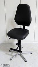 Bimos Labor Basic 3 krzesło laboratoryjne 9136 krzesło obrotowe sztuczna skóra #11444