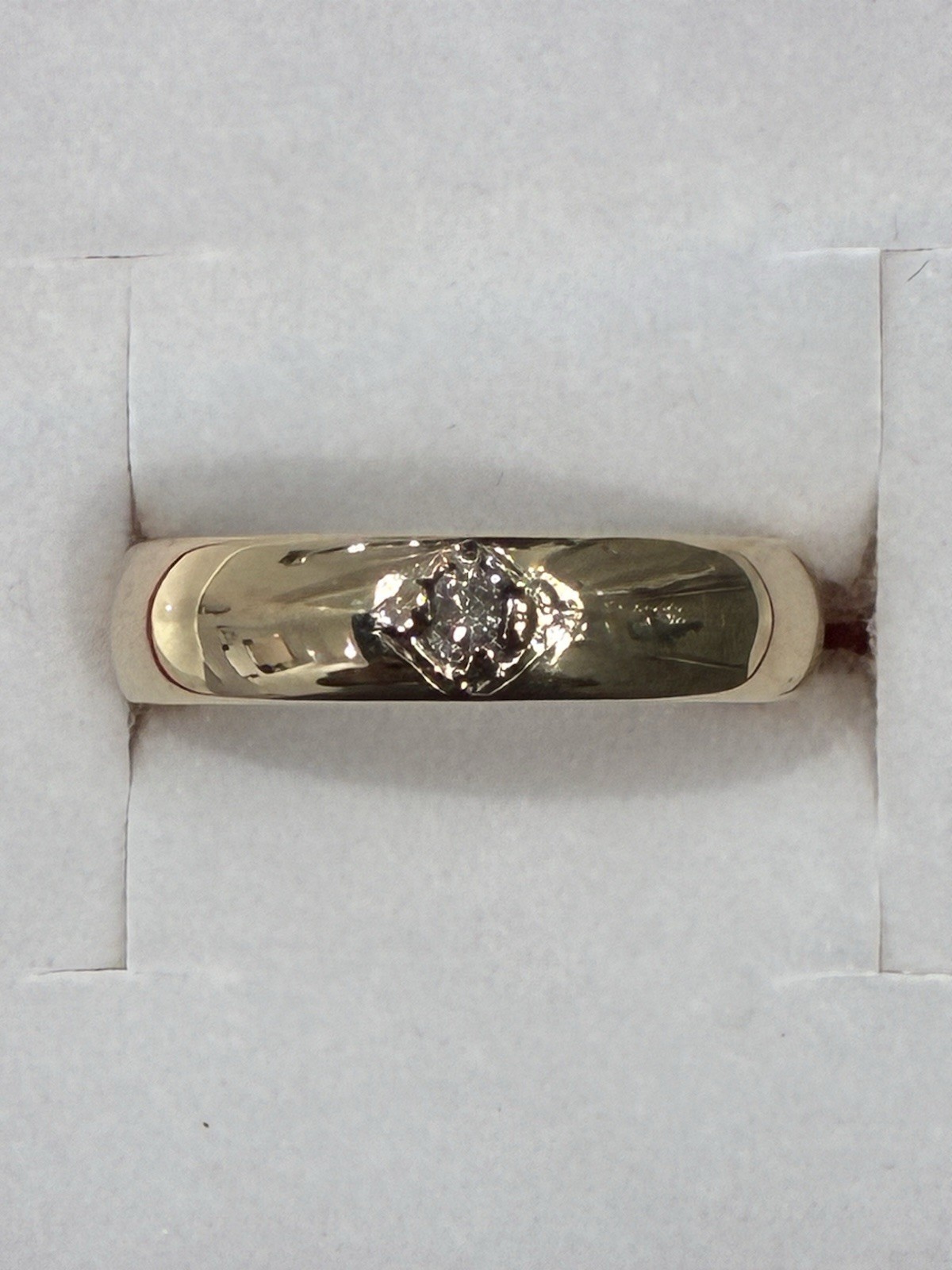 Wedding Band Diamond Ring 9ct Solid Gold