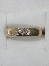 Wedding Band Diamond Ring 9ct Solid Gold