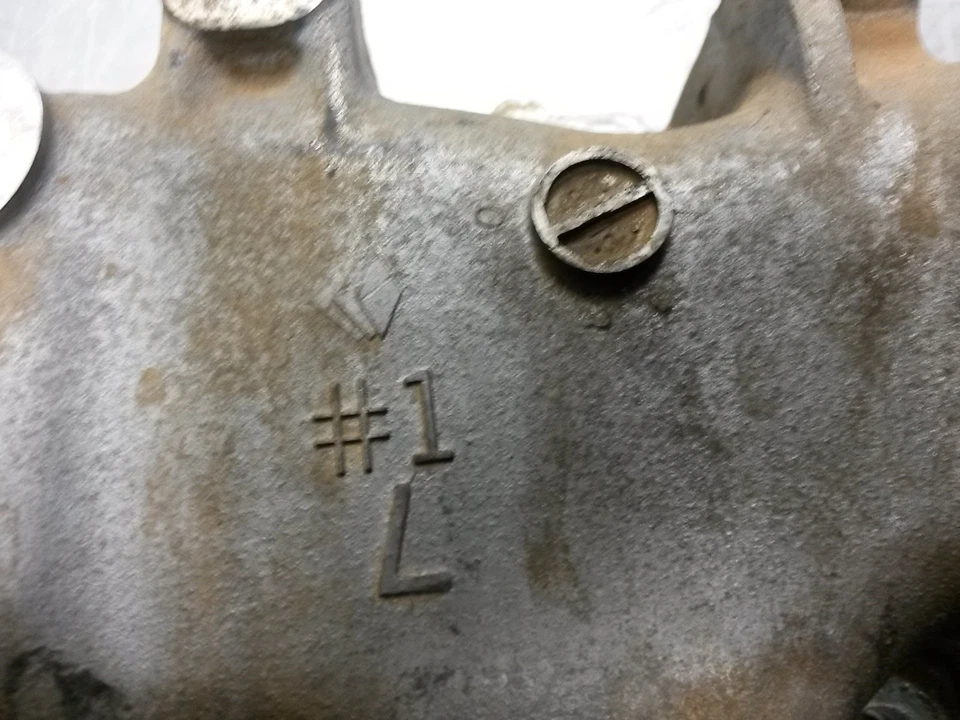 Left Intake Manifold From 2011 Chevrolet Silverado 2500 HD  6.6 8973635710 Duram - Image 2 of 4