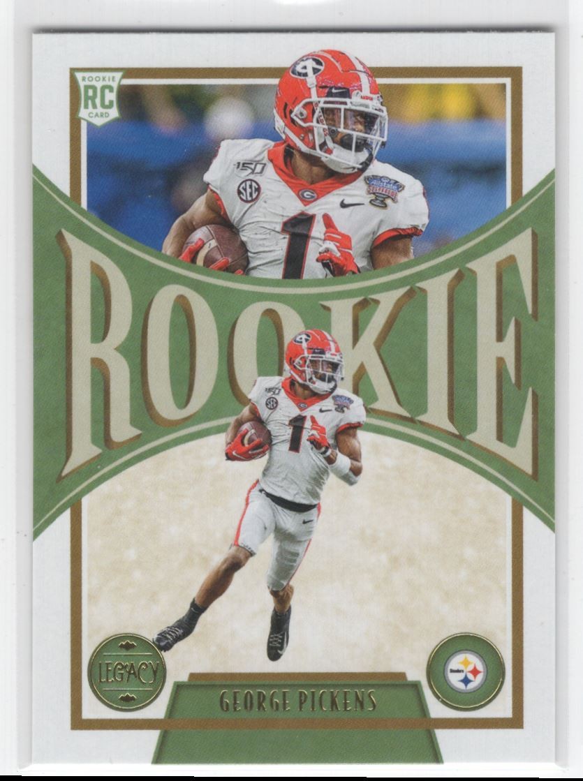 2022 Panini Legacy George Pickens Rookie Pittsburgh Steelers #157