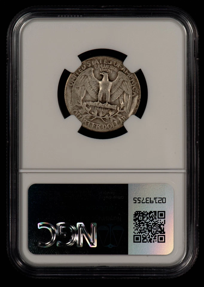 1936 DDO 25c Washington Quarter - Double Die Obv FS-101 - NGC Fine 15 - X6016 - Image 3 of 4