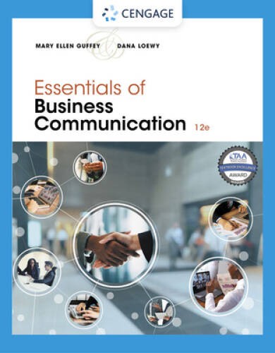 Essentials Of Business Communication - Paperback - Very Good
