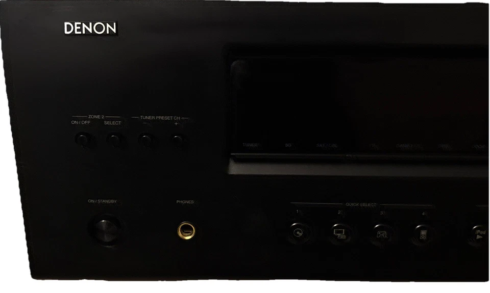 DENON AV 7.1 Channel RECEIVER | AVR-1712 | Dolby TrueHD - 3D HDMI ✨ Mint ✨ - Image 4 of 4