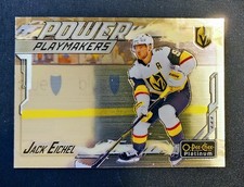2024-25 O-Pee-Chee OPC Platinum Power Playmakers Jack Eichel #PM-13