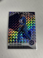 2021 Panini Mosaic #357 Dayo Odeyingbo Choice Mosaic Red and Green NFL Football