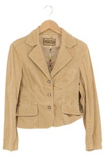 STREET ONE Damen Cordjacke Gr. 36/S Beige Casual Modern
