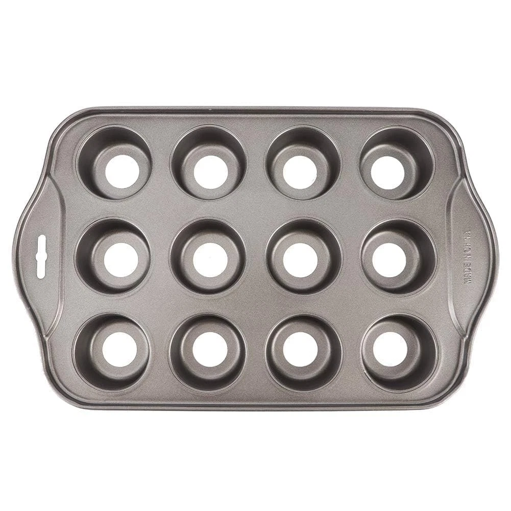 Mini Cheesecake Pan Muffin Baking 12 Cavity Removable Bottom 13x8.2x1.5 Inch