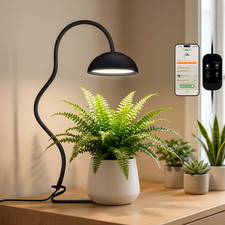 Grow Lights 10W Full Spectrum LED for Indoor Plants with BT App Control Timer