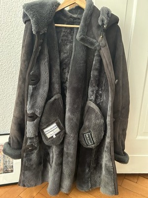 Polar Leder 100% Genuine Shearling Leather Coat Women