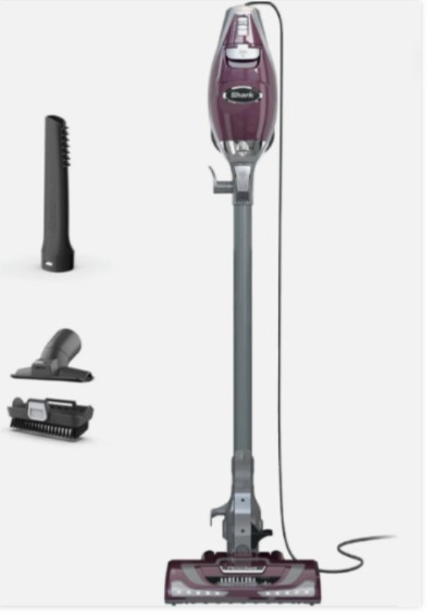 Shark Rocket HV322 TruePet Ultra-Light Upright Vacuum Bordeaux Red New