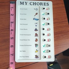 1Pc. My Chore Chart Kids Check List Planner Great Gift Idea