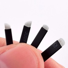 Microblading PMU Tattoo Needle Permanent Makeup Blade Manual Eyebrow Pen Blades