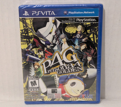 Persona 4 Golden (Sony PlayStation PS Vita, 2012) NEW