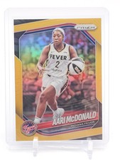AARI MCDONALD 2025-26 PRIZM WNBA GOLD #10 INDIANA FEVER /10 Q4147