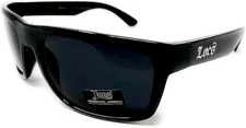 Locs Black Sunglasses Authentic Gangster Cholo Designer Shades Men's