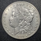 1890-CC Morgan Dollar XF+ Details Extra Fine Cleaned Carson City