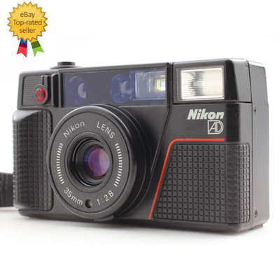 【NEAR MINT】 Nikon L35 AD ISO 1000 Pikaichi Point & Shoot Film Camera From JAPAN