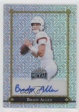 2025 Leaf Metal 92 Leaf LGR Auto Silver Mojo 1/5 Brady Allen #92L-BA1 Auto 3hd