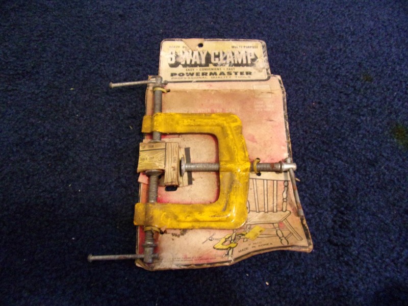 NEW OLD 3 WAY C-CLAMP POWER MASTER