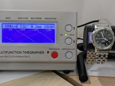 **NEAR MINT w/ Box** ORIS Big Crown 7501 Automatic Black Dial Day Date 35mm Mens 19