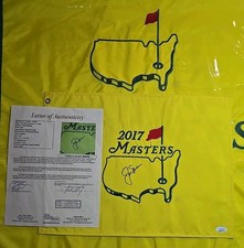 Jack Nicklaus Signed Masters Flag Autographed US Open PGA the Golden Bear JSA