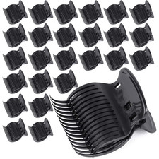 24Pk Hot Roller Clips Plastic Hair Curler Claw Clips Replacement for Hair Salon