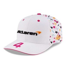 McLaren F1 Miami Grand Special Edition White Baseball Cap Official Team Souvenir