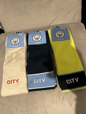 Men’s Puma Manchester City Football Socks x3 Pairs, In UK Size 6-8, RRP £54