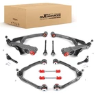 10pcs Front Upper Lower Control Arms Kit For 1999-2006 Chevy Silverado 1500 4WD