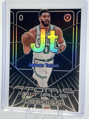 2024-25 Panini Obsidian - Atomic Initials Jayson Tatum, Jayson Tatum #8 /125