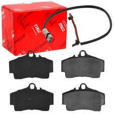 TRW BREMSBELÄGE + WARNKONTAKTE HINTEN passend für PORSCHE 911 996 997