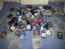 large lot of sd cards