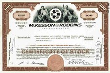 McKesson & Robbins 1966 Maryland Dresden München Stuttgart Celesio Phoenix 100 S