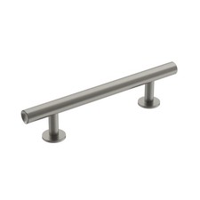  Cabinet Pull  Satin Nickel  3-3/4 inch 96 mm Center-to-Center  Radius ...