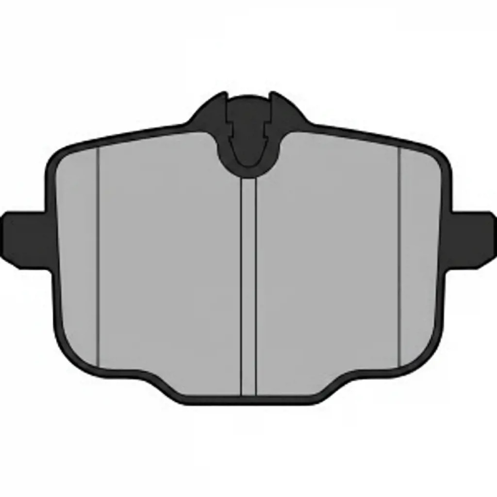 Für DELPHI LP3579 Brake Pad Set, disc brake LP3579 Brake pads set rear (with a - Bild 2