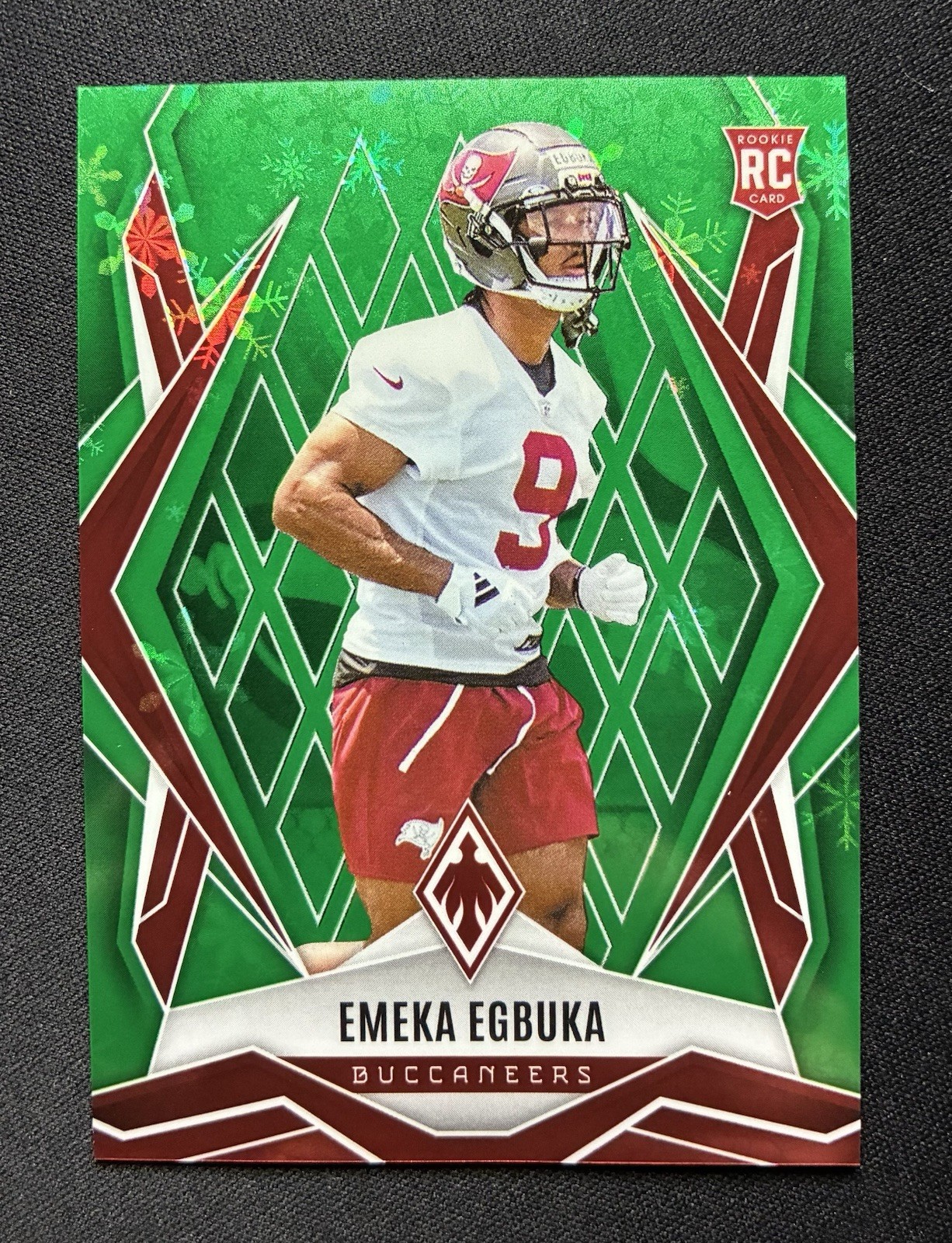2025 Panini Phoenix Green Winter Emeka Egbuka RC #225 39/149 Buccaneers